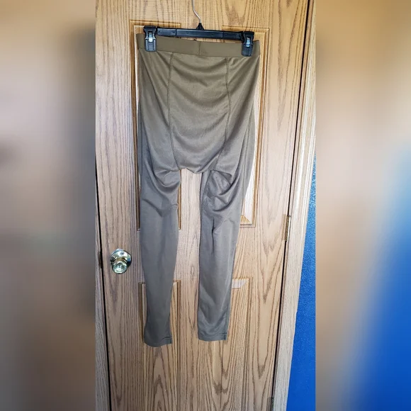 Tan Casual Straight Leg Pants - Picture 2 of 4